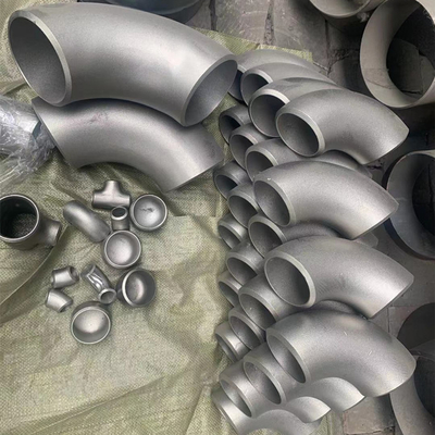 โครงการปรับปรุงท่อเหล็กกระดาษเหล็กเย็นและร้อน Asme B16.9 Wp316l 45 90 180 องศา