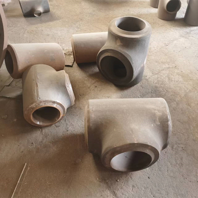 ท่อหลอดทางแก้ไข Butt weld ลด Tee ท่อ Fitting Din EN 10253 สําหรับการใช้งานน้ํามัน