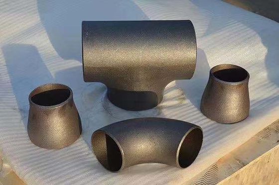 ฝาปิดรอยต่อรอยต่อรอยต่อแบบไม่มีรอยต่อ DIN EN10253 Black ANSI Rust Oil