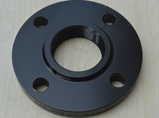 Wn 150lbs หน้าแปลนท่อเกลียว Dn200 Asme A105n สีดำ