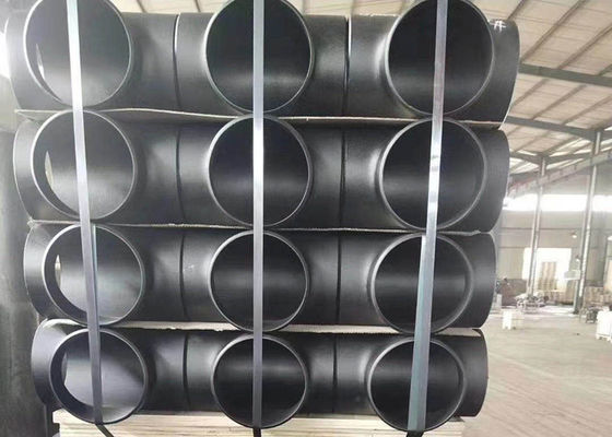 45 90 180 องศาข้อศอกท่อเหล็ก SCH40 SCH80 SCH160 Black Seamless Welded Bend