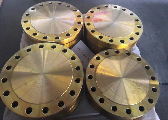 15A ถึง 1500A BLIND WN GOST FLANGE PN40 PN63 เหล็กกล้าคาร์บอนสแตนเลสสีเหลือง Oil