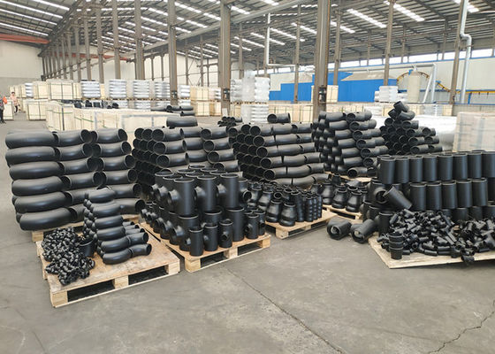 WPC ST372 ST54 A234WPB ท่อเหล็กข้อศอก 45D 90D 180D STD SCH40 SCH80 ก้นเชื่อม