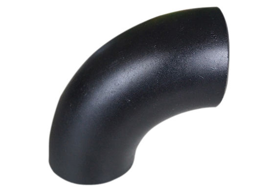 45 90 180 องศาข้อศอกท่อเหล็ก SCH40 SCH80 SCH160 Black Seamless Welded Bend
