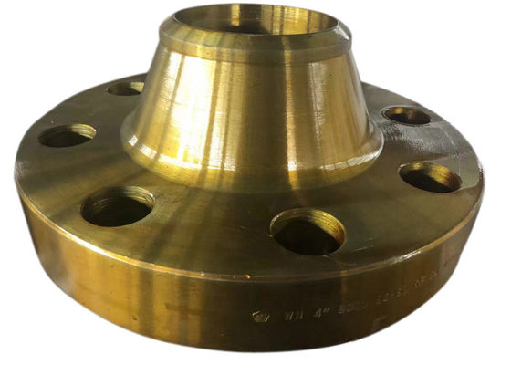 หน้าแปลน ANSI B16.5 และ ASME B16.47A หน้าแปลนเหล็กฟอร์จ เหล็กกล้าคาร์บอน WN FLANGE