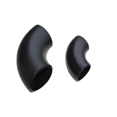 DN150 ถึง DN1800 Butt Welded Pipe Fitting Elbow ไม่มีรอยต่อ ASTM B16.9 DN15 ถึง DN600