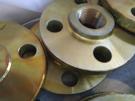 เหล็กกล้าคาร์บอน C22.8 FLANGE EN1092-1 &amp; DIN PN16-PN63 FLANGES TYPE13 THREADED FLANGE