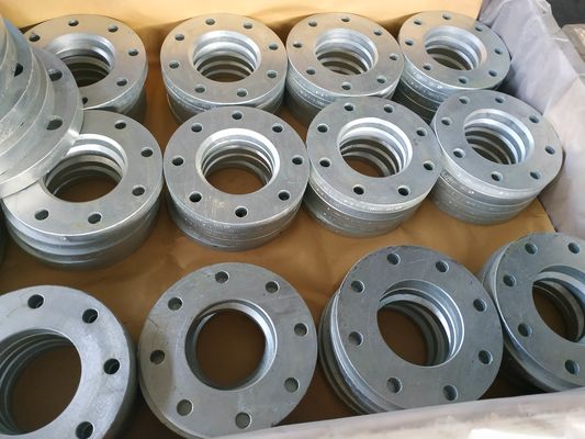 เหล็กกล้าคาร์บอน C22.8 FLANGE EN1092-1 &amp; DIN PN16-PN63 FLANGES TYPE13 THREADED FLANGE
