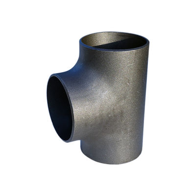 26 '' ถึง 110 '' ANSI B16.9 B16.25 ท่อเหล็ก Tee A234 WPB Elbow Tee ลด EN10253