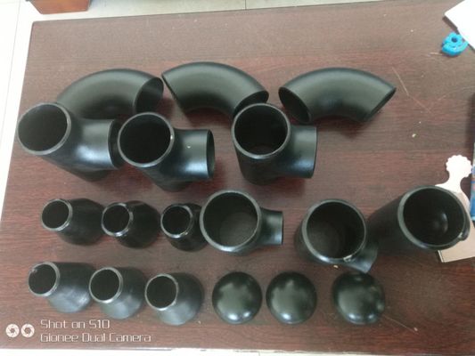 45D 90D 180D ข้อต่อท่อเชื่อมเหล็กกล้าคาร์บอน ASME B16.9 B16.28 A234WPB