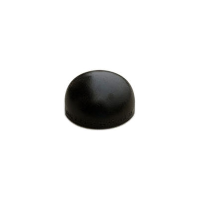 ก้นรอยรอยต่อท่อเหล็กคาร์บอน Hdg สีดำ 2mm-25mm
