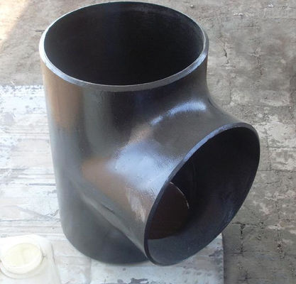 ANSI B16.9 ASTM A234WPB เหล็กกล้าคาร์บอนเท่ากับ Tee 3 '' 5 '' 10 '' Tee ลดสังกะสี