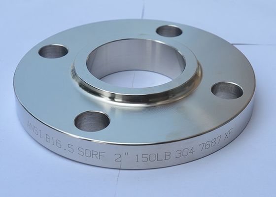 1/2 &quot;ถึง 80&quot; เหล็กกล้าคาร์บอน BLIND หน้าแปลน 304L 316L สลิปสแตนเลสบนหน้าแปลน