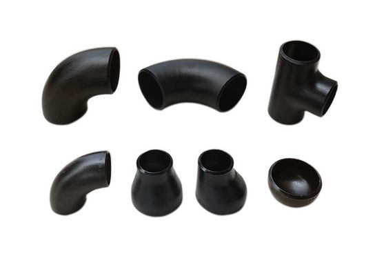 ข้อต่อท่อข้อศอก ASME B16.9 และ B16.28 ฝาครอบ Tee Reuder A234 WPB SCH40 STD A182 F304 316