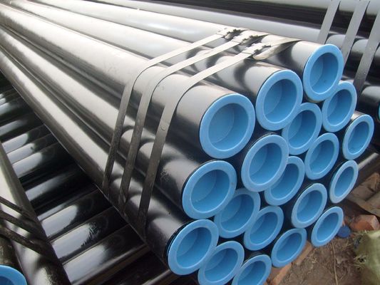ความยาว 6 ม. และ 12 ม. Astm ท่อไร้รอยต่อ API5l A106 A53 Gr.B Dia 21.3MM ถึง 762MM