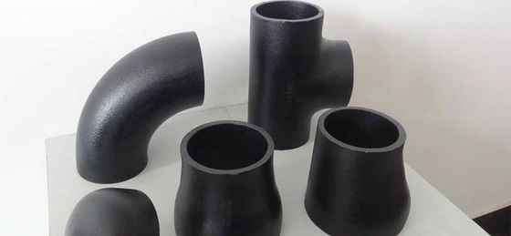 เหล็กกล้าคาร์บอนสแตนเลสฟิตติ้งข้อศอก SCH5 ถึง SCH160 Tee Con ECC Reducer Cap
