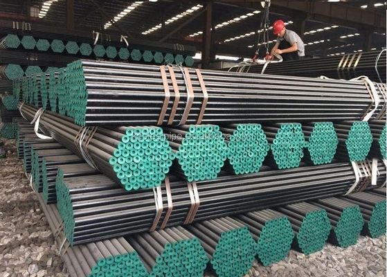 Dia 1/8 '' ถึง 30 '' 12M ท่อเหล็กคาร์บอนไม่มีรอยต่อ Astm A106 เกรด B Sch40 ASME B36.1