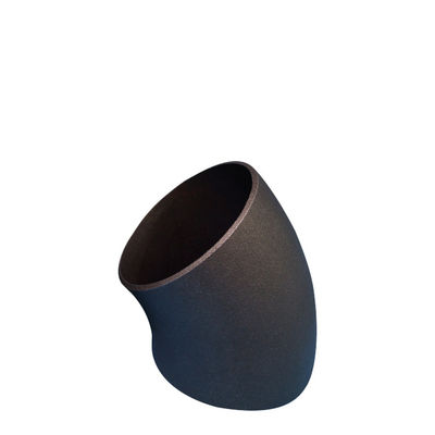 ข้อต่อท่อ Asme B16 9 Elbow Tee Reducer Cap Sch40 Sch80 Black Anti Rust Oil