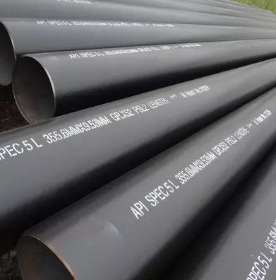 ความยาว 6 ม. และ 12 ม. Astm ท่อไร้รอยต่อ API5l A106 A53 Gr.B Dia 21.3MM ถึง 762MM