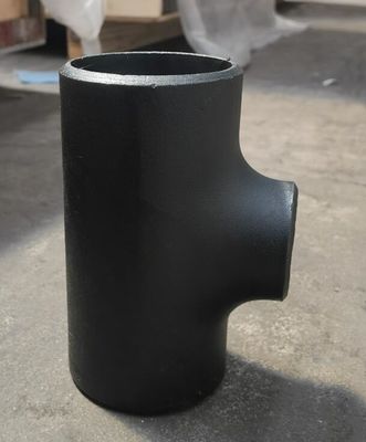 SCH20 SCH30 SCH120 ASME B16.9 ButtWeld ลด Tee STD ไม่มีรอยต่อเท่ากับ Tee Pipe Fitting