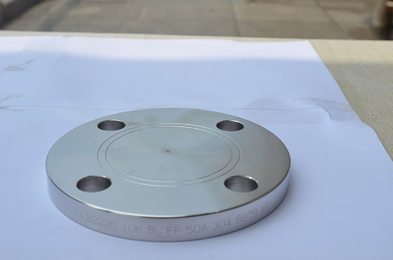 หน้าแปลนสแตนเลส ASME B16.47 ANSI B16.5 BS10 WN สลิปบนตาบอด SS304 SS316