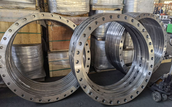 ฟอร์จ S235JRG2 P245GH P250GH หน้าแปลน AWWA C207-07 CLASS B CLASS D