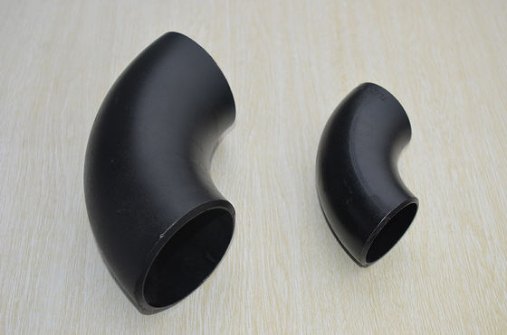 26 '' ถึง 110'' Butt Weld Pipe Fittings 90Deg Elbow Short Black Elbow Sch40 Sch80