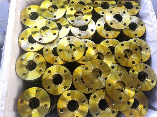 PN6 DN15-DN2000 เหล็กกล้าคาร์บอนฟอร์จหน้าแปลน DIN EN1092-1
