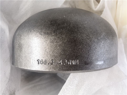 DIN EN10253-1 ก้นเชื่อมข้อศอก Tee Reducer Cap ไม่มีรอยต่อรอย P235GH P265GH