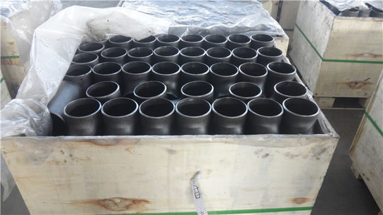 DIN EN10253-1 ก้นเชื่อมข้อศอก Tee Reducer Cap ไม่มีรอยต่อรอย P235GH P265GH