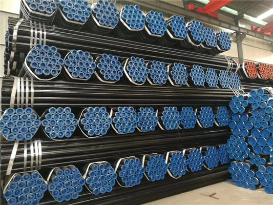 ASTM B36.10 ท่อเหล็กคาร์บอนไม่มีรอยต่อ API5L A106 GRB A53 SS304 SS316 SS321 5.8M 6M