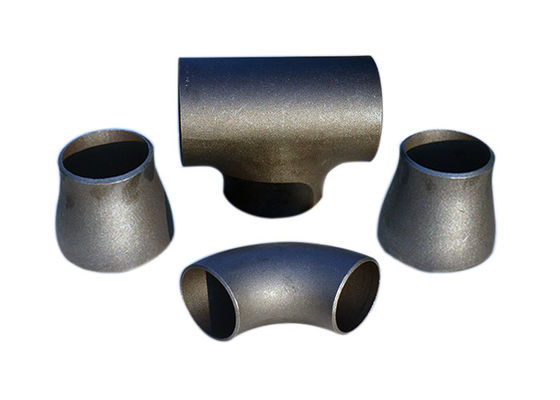 Asme B16.9 เหล็กกล้าคาร์บอนลด Tee Sch 40 Dn50 Astm A234 Wpb Butt Weld