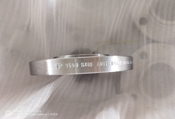 WN SO LJ SW หน้าแปลนตาบอด ANSI B16.5 B16.47 เกลียว ASME A105 150LBS A182 F304