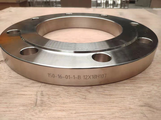 หน้าแปลน GOST33259 สแตนเลส ст.12х18 Н 10Т หน้าแปลน Atk ตาบอด GOST33259 TYPE11 WNRF สำหรับการเชื่อมต่อท่อ