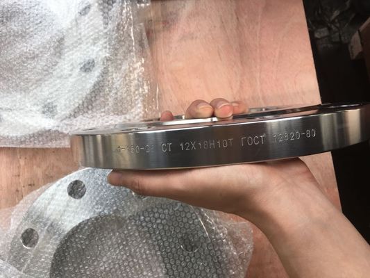 หน้าแปลน GOST33259 สแตนเลส ст.12х18 Н 10Т หน้าแปลน Atk ตาบอด GOST33259 TYPE11 WNRF สำหรับการเชื่อมต่อท่อ