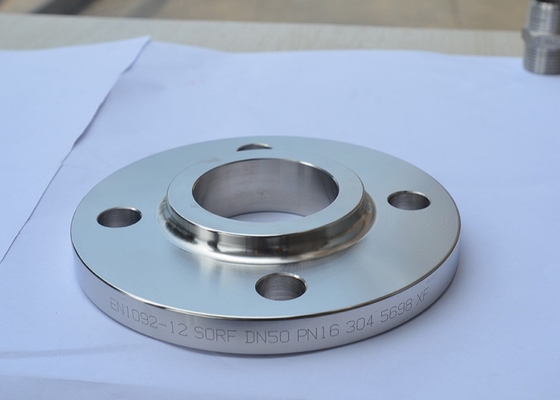 Sorf P245gh หน้าแปลนเหล็กคาร์บอนขนาด 1/2 &quot;-80&quot; Pn10 Pn16 Pn25 Pn63 Pn100